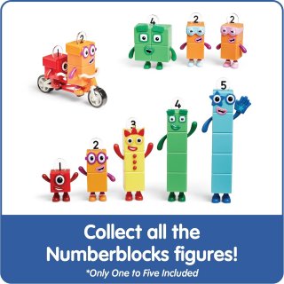Numberblocks figurák Friends One to Five, Learning Resources fejlesztőjáték (95356, 3-7 év)