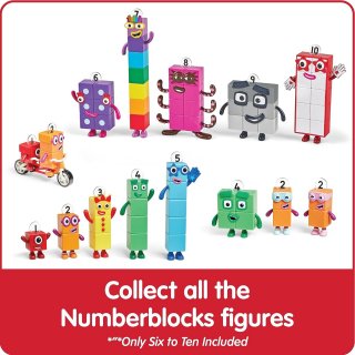 Numberblocks figurák Friends Six to Ten, Learning Resources fejlesztőjáték (95357, 3-7 év)