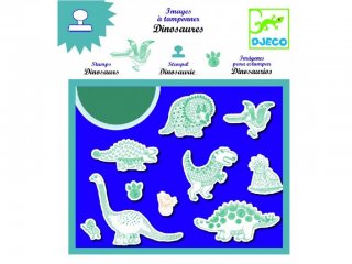 Nyomda, Dinoszauruszok (Djeco, 8924, kreatív készlet, 4-8 év)