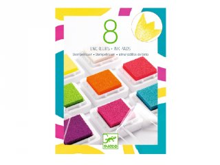 Nyomdapárna készlet Pop-up színek, Djeco 8 db-os kreatív szett - 9798 (5-99 év)