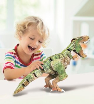 Óriás T-Rex figura készítő, dínós kreatív szett (Crealign, 6-10 év)