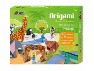 Origami állatok Az állatkertben, kreatív szett (Avenir, 5-10 év)