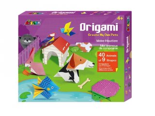 Origami állatok Kis kedvencek, kreatív szett (Avenir, 4-8 év)