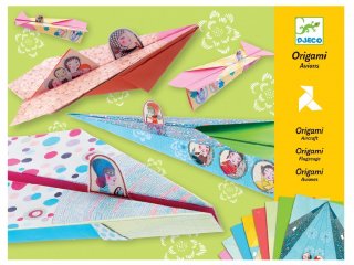 Origami, Csini repülők (Djeco, 8769, kreatív játék, 7-13 év)