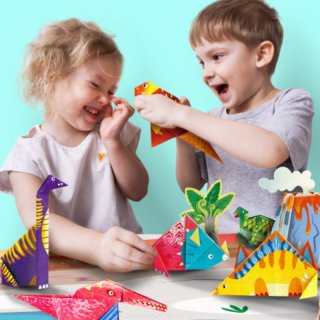 Origami készlet Dinoszauruszok, kreatív szett (Avenir, 5-10 év)