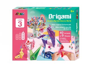 Origami készlet Unikornisok, kreatív szett (Avenir, 6-12 év)