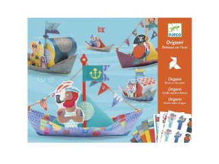 Origami, Úszó hajók (Djeco, 8779, kreatív játék, 6-11 év)