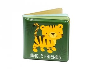 Pancsolós könyv dzsungel barátok, fürdőjáték babáknak (LLC)