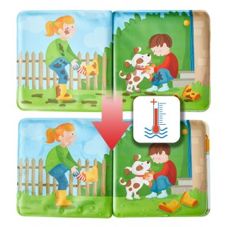Pancsolós könyv Paul & Pia, Haba fürdőjáték babáknak (4 hó-3 év)