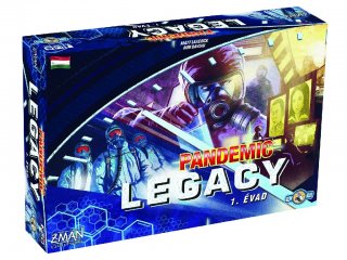 Pandemic, Legacy (Z Man, nyomozós kooperatív társasjáték, 8-99 év)
