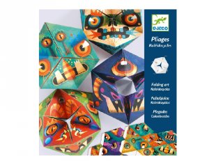 Papír tátika készítés Flexmonsters, Djeco kreatív játék - 9660 (7-13 év)