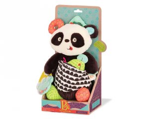 Party Panda foglalkoztató plüss, B.Toys, bébijáték (BX1567Z, 0-2 év)