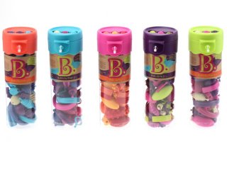 Pattintós gyöngyök, 50 db-os (B.Toys, ékszerkészítő szett, 3-10 év)