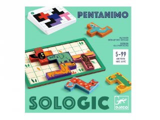 Pentanimo, Djeco Tetris logikai társasjáték fából (8578, 5-99 év)