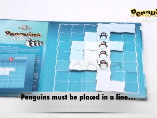 Pingvin parádé (Smart Games, mágneses, egyszemélyes logikai úti játék, 5-10 év)