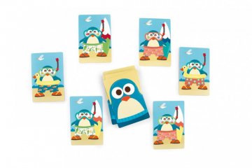 Pingvin Párosító, memória társasjáték (Scratch, 5-7 év)