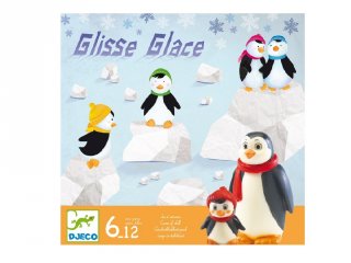 Pingvinfocizó, Free Slide Djeco társasjáték - 8406 (gombfoci újragondolva, 6-10 év)