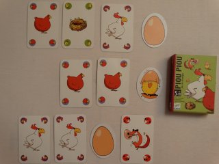 Piou Piou (Djeco, 5119, stratégiai kártyajáték, 5-9 év)