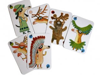 Pipolo (Djeco, 5108, blöffölős kártyajáték, 5-9 év)