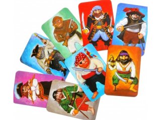 Piratatak (Djeco, 5113, kalózos stratégiai kártyajáték, 5-99 év)