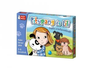 Pitypang és Lili, Keller & Mayer kutyamentő társasjáték (3-6 év)