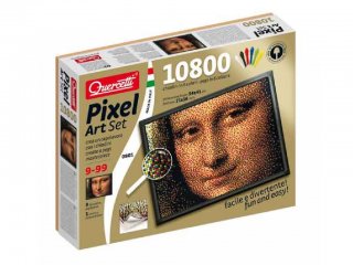 Pixel Art, Mona Lisa (Quercetti, művészi tüskejáték képpontokkal, 9-99 év)