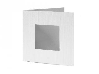 Pixelhobby díszkártya, fehér (20104, 4db/csomag, 6x6 cm-es alaplaphoz, 4-99 év)