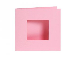 Pixelhobby díszkártya, rózsaszín (20102, 4db/csomag, 6x6 cm-es alaplaphoz, 4-99 év)