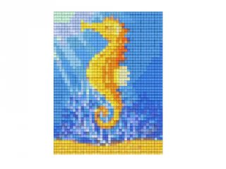 Pixelhobby képkészlet, csikóhal (801183, 1db alaplap + színek, 7-99 év)