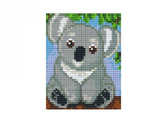 Pixelhobby képkészlet, koala 2 (801354, 1db alaplap + színek, 7-99 év)