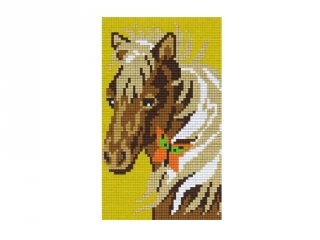 Pixelhobby képkészlet, ló (802024, 2db alaplap + színek, 7-99 év)