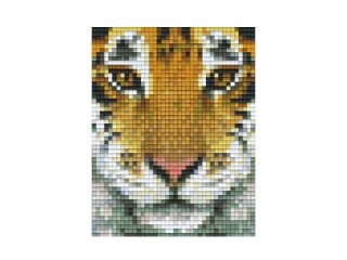 Pixelhobby képkészlet, tigris (801314, 1db alaplap + színek, 7-99 év)