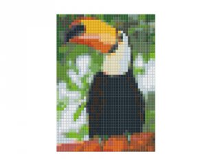 Pixelhobby képkészlet, tukán (801317, 1db alaplap + színek, 7-99 év)
