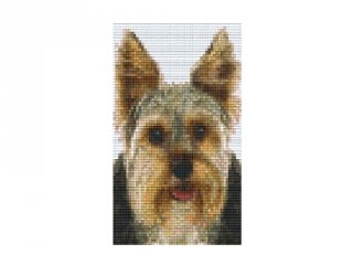Pixelhobby képkészlet, Yorkshire terrier (802094, 2db alaplap + színek, 7-99 év)