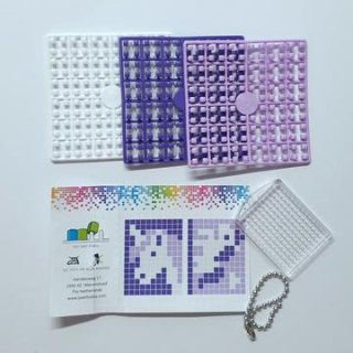 Pixelhobby Kulcstartó készlet, unikornis (23028, 1db kulcstartó alaplap + 3 szín, 7-99 év)