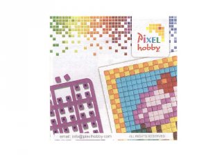 Pixelhobby mini mintafüzet, sütemény (20071, ötletfüzet 6x6 cm-es alaplaphoz, 4-99 év)