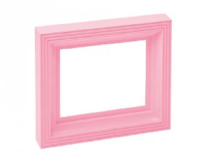 Pixelhobby műanyag képkeret, rózsaszín (20065, 10x12 cm-es alaplaphoz, 4-99 év)