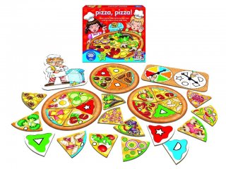 Pizza, pizza!, Orchard szín-, és formafelismerő, pizzakészítő társasjáték (3-7 év)