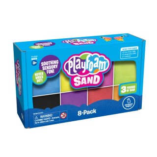 Playfoam Sand készlet, 8 db-os kreatív szett (2230, 3-10 év)