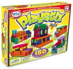 Playstix 150 (150 db-os építőjáték készlet, kreatív építőjáték, 3-99 év)