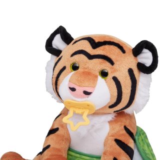 Plüss bébi tigris állatfigura, Melissa&Doug szerepjáték (40450, 2-5 év)
