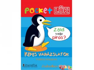 Pocket Lük, Képes varázslatok, trükkös feladatok (egyszemélyes fejlesztőjáték, 6-10 év)