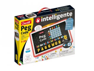 Pötyi kód Peg code, 132 db-os Quercetti logikai játék (1002, 5-10 év)