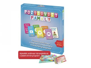 Pozitivity Family, a pozitív gondolkodás társasjátéka (5-99 év)