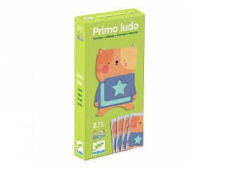 Primo Ludo Formák, Djeco Eduludo logikai játék - 8368 (2-5 év)