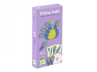 Primo Ludo Négyig - 1,2,3,4 Djeco Eduludo logikai játék - 8366 (2-5 év)