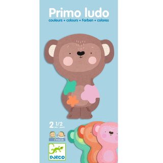 Primo Ludo Színek, Djeco Eduludo logikai játék - 8367 (2-5 év)