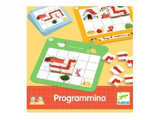 Programmino, Djeco irány kijelölést fejlesztő logikai játék - 8343 (4-6 év)