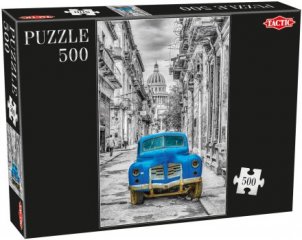 Puzzle 500 db-os, Kocsi (Tactic, 53561, 6-99 év)
