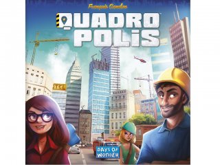 Quadropolis (városépítős családi stratégiai társasjáték magyar nyelven, 8-99 év)